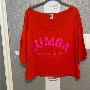Zumba Fitness Red Women's Top